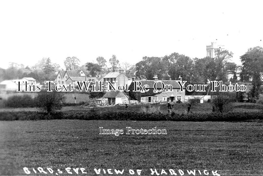 BU 881 - Birds Eye View Of Hardwick, Buckinghamshire