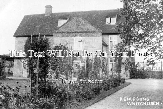 BU 89 - Kempsons Whitchurch, Buckinghamshire c1910 Home Of Lady Duthie