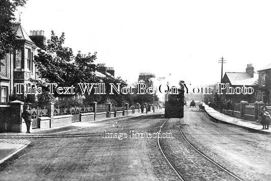 BU 918 - Wolverton Road & Stony Stratford Steam Tram, Buckinghamshire c1905