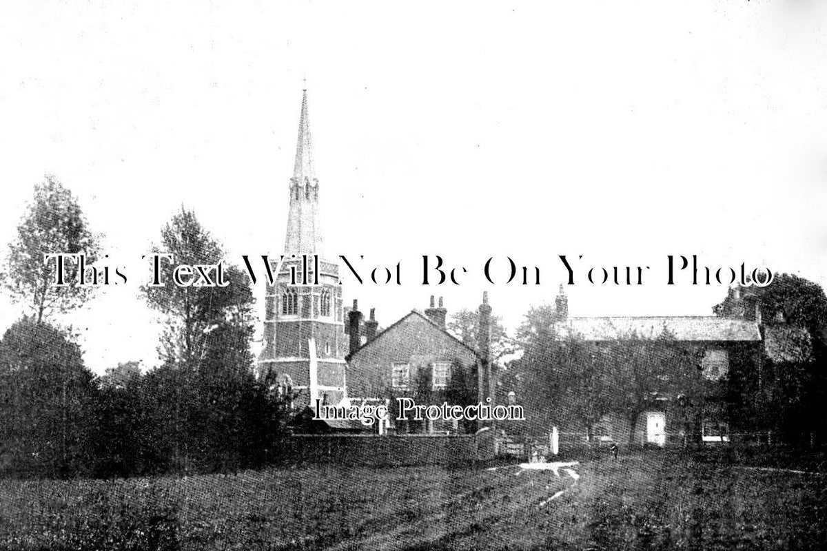 BU 976 - Church From Field, Princes Risborough, Buckinghamshire