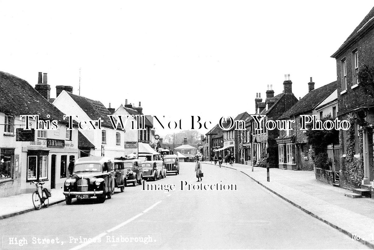 BU 983 - High Street, Princes Risborough, Buckinghamshire c1953