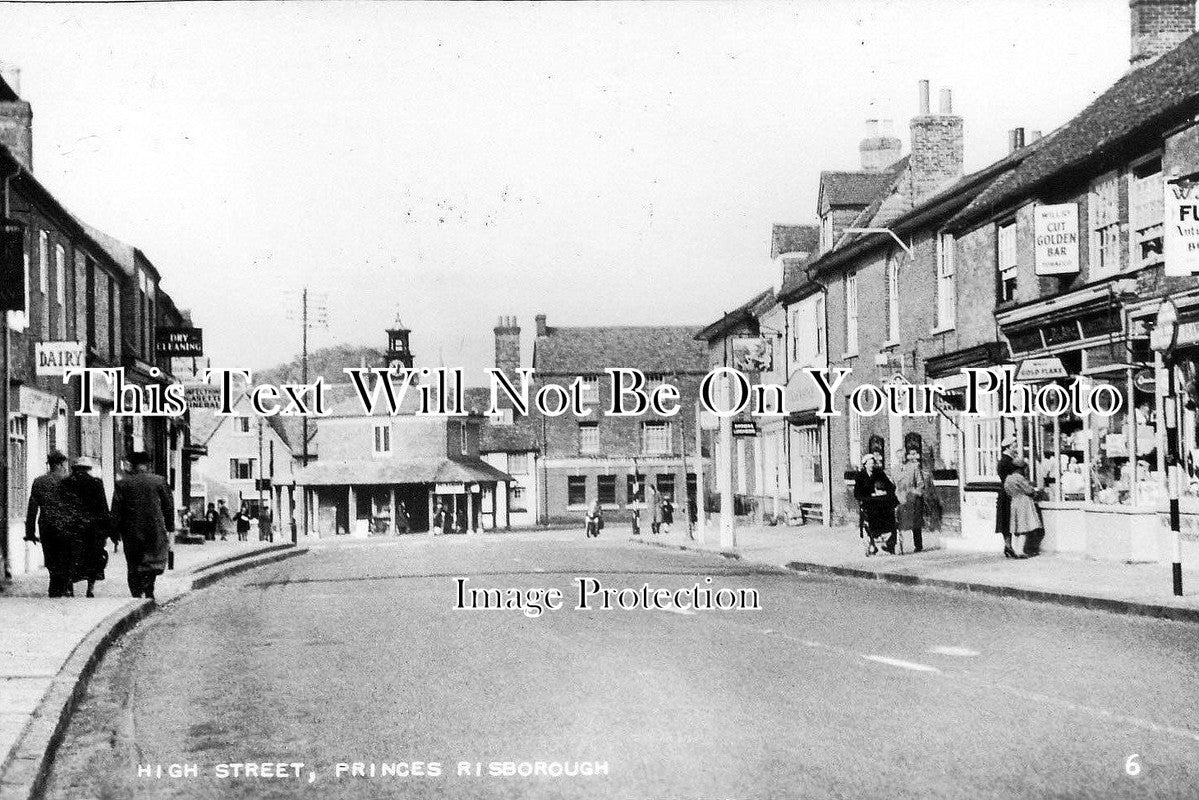 BU 987 - High Street, Princes Risborough, Buckinghamshire c1958