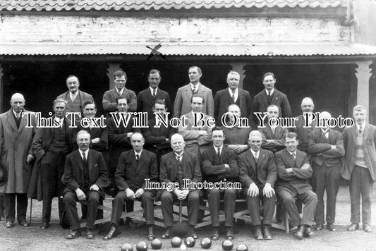 CA 103 - Bowls Bowling Club, Wisbech, Cambridgeshire c1923