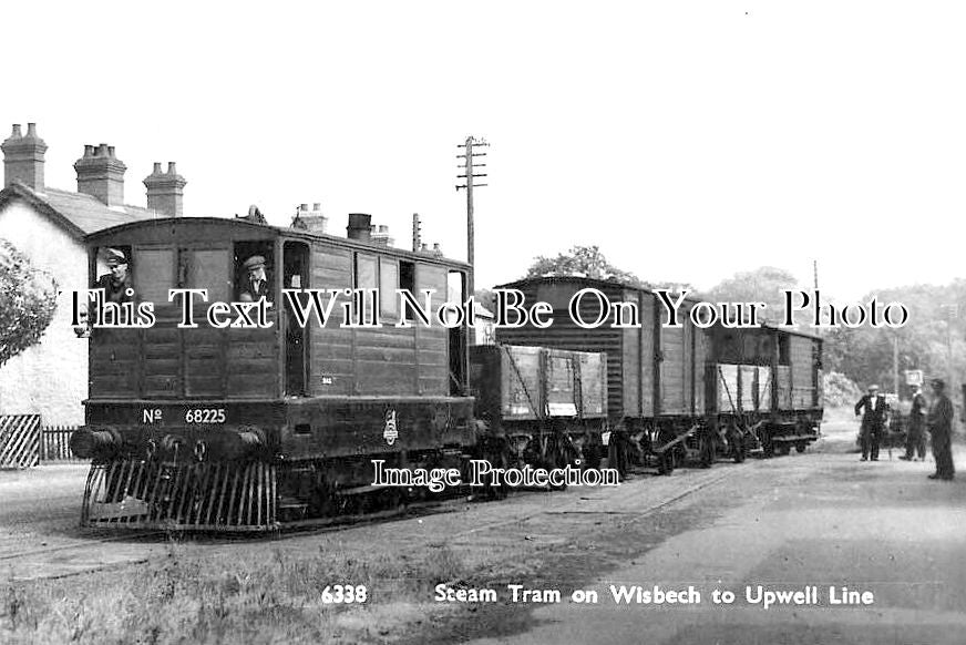 CA 1040 - Steam Tram On Wisbech To Upwell Line, Cambridgeshire