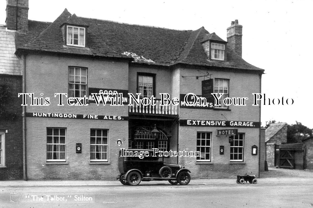 CA 1051 - The Talbot Inn Pub, Stilton, Cambridgeshire