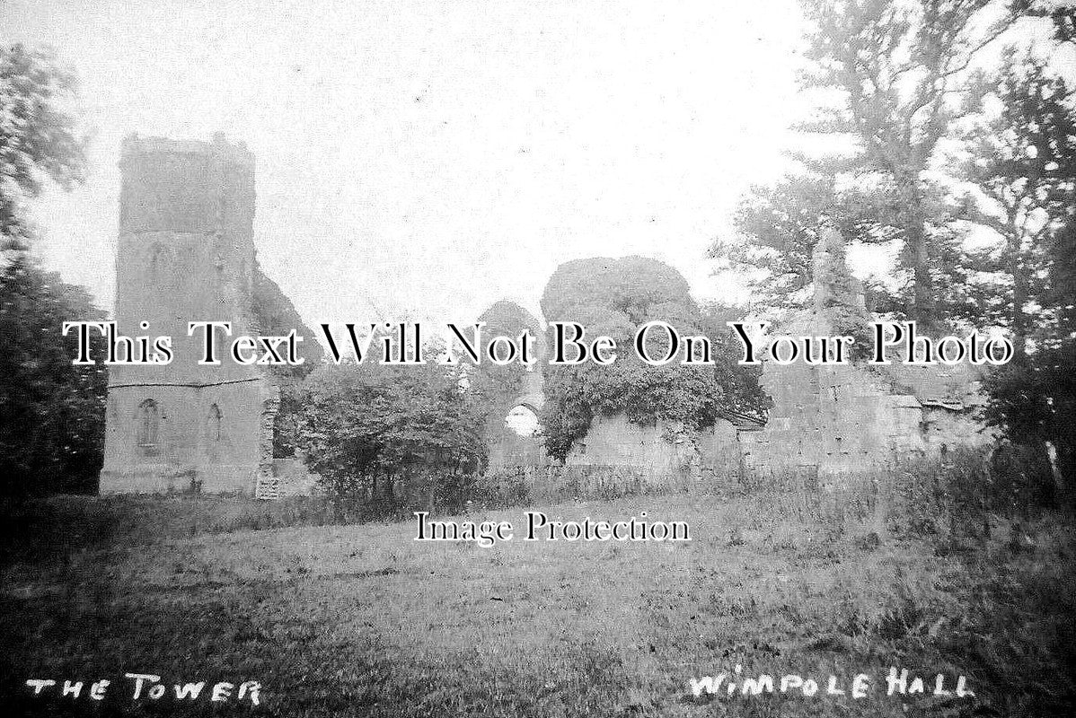 CA 1066 - The Tower Folly, Wimpole Hall, Wimpole, Cambridgeshire c1910