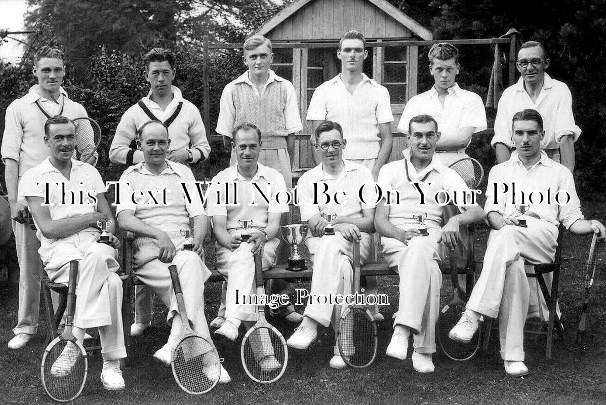 CA 1088 - Tennis Club Champions, Wisbech, Cambridgeshire 1935