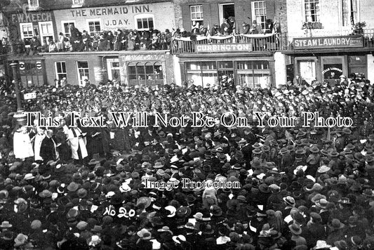 CA 1112 - Wisbech Armistice Day, Cambridgeshire 1918 WW1