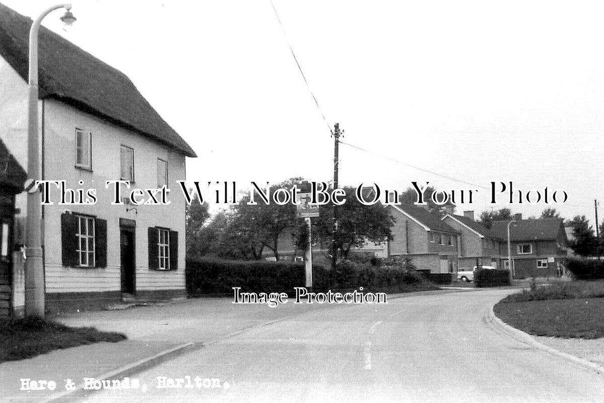 CA 1171 - Hare & Hounds Pub, Harlton, Cambridgeshire c1950