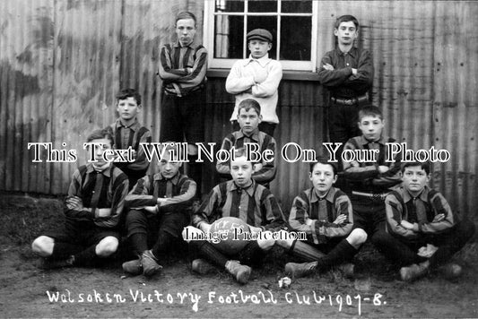 CA 120 - Walsoken Victory Football Club 1907-08, Wisbech, Cambridgeshire