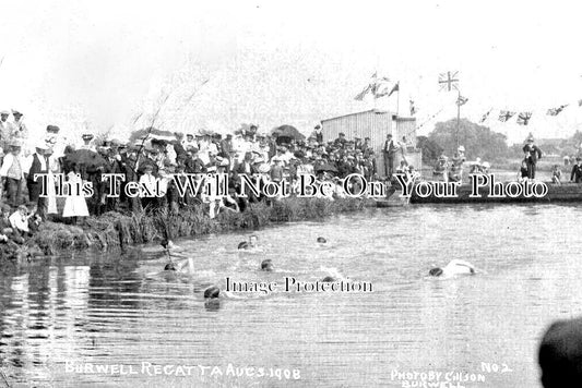 CA 1270 - Burwell Regatta Swimming Race, Cambridgeshire 1908