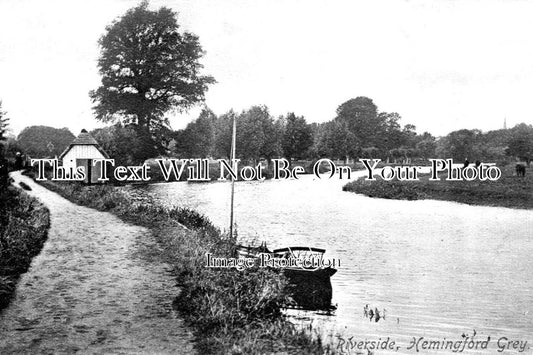 CA 1279 - Riverside, Hemingford Grey, Cambridgeshire c1913