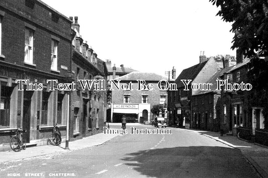 CA 1307 - High Street, Chatteris, Cambridgeshire c1943