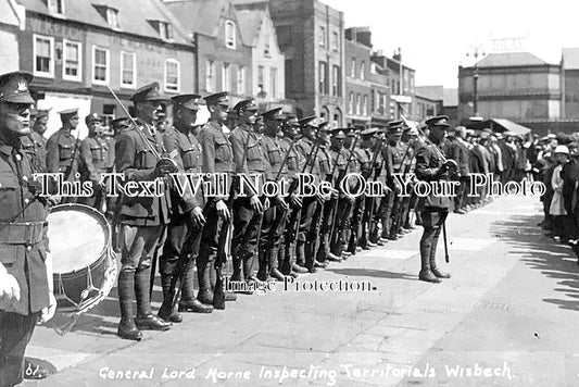 CA 1313 - Lord Horne Inspecting Territorials, Wisbech, Cambridgeshire