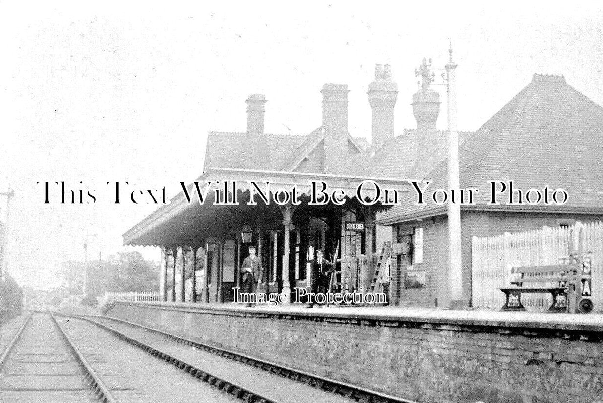 CA 1320 - Swaffham Prior Railway Station, Cambridgeshire c1905