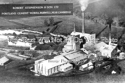 CA 1322 - Robert Stephenson Portland Cement Works, Bulwell