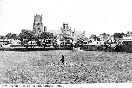 CA 1326 - Ely Cathedral From The Cricket Field, Cambridgeshire