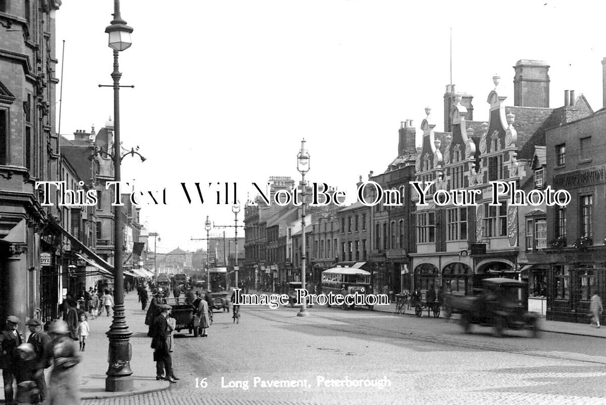 CA 1352 - Long Pavement, Peterborough, Cambridgeshire c1928