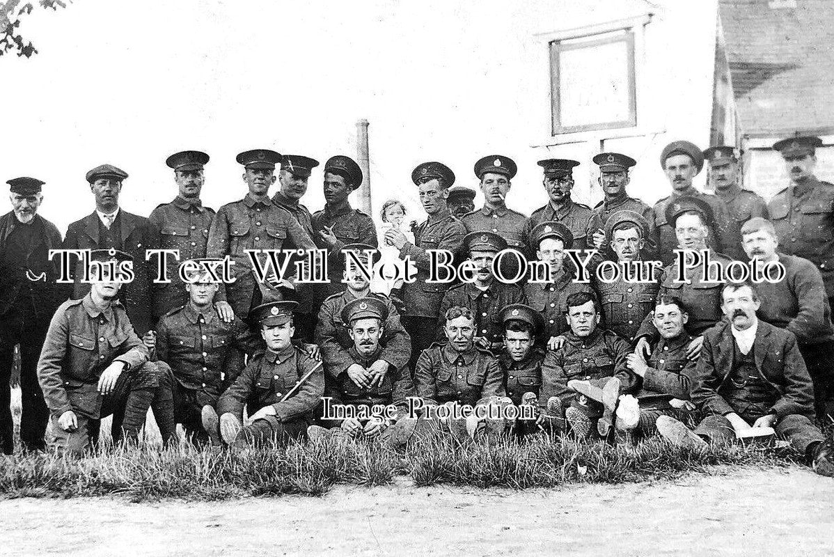 CA 1354 - Holywell Village, The Ferry Inn Pub, Cambridgeshire WW1