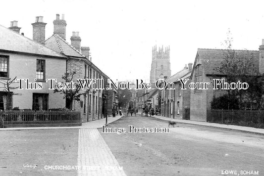 CA 1377 - Churchgate Street, Soham, Cambridgeshire c1914