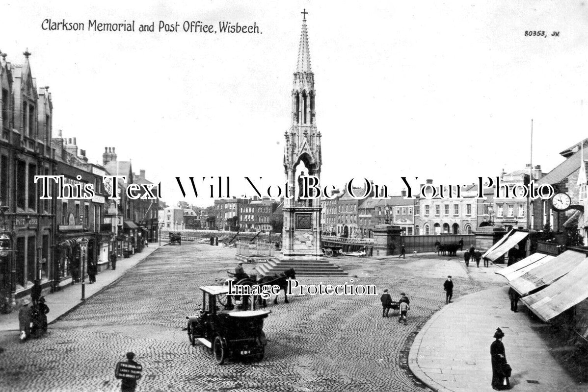 CA 1396 - Clarkson Memorial & Post Office, Wisbech, Cambridgeshire