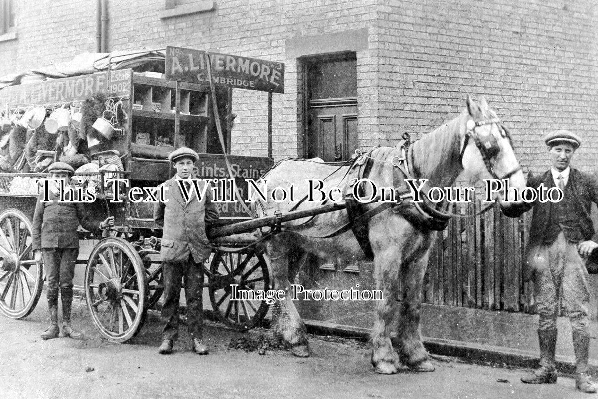 CA 1437 - A Livemore Ironmonger, Cambridge, Cambridgeshire c1917