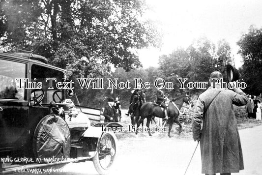 CA 1438 - King George V At Sawston Manoeuvres, Cambridgeshire