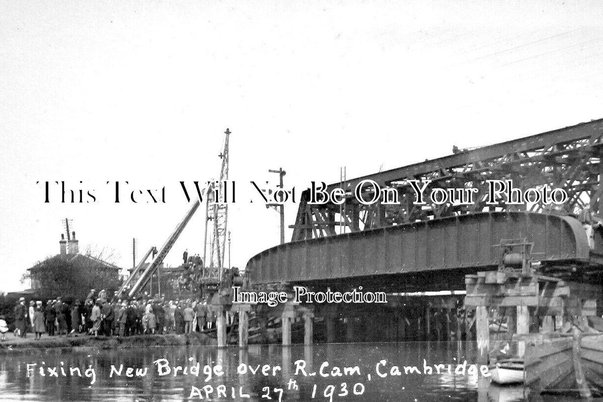 CA 1458 - New Bridge Over River Cam, Cambridge, Cambridgeshire 1930