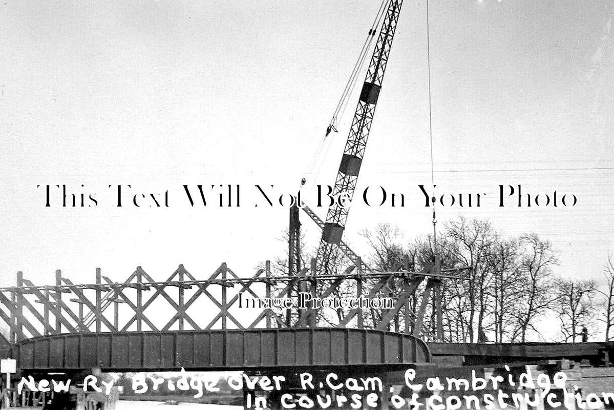 CA 1460 - New Railway Bridge, River Cam, Cambridge, Cambridgeshire