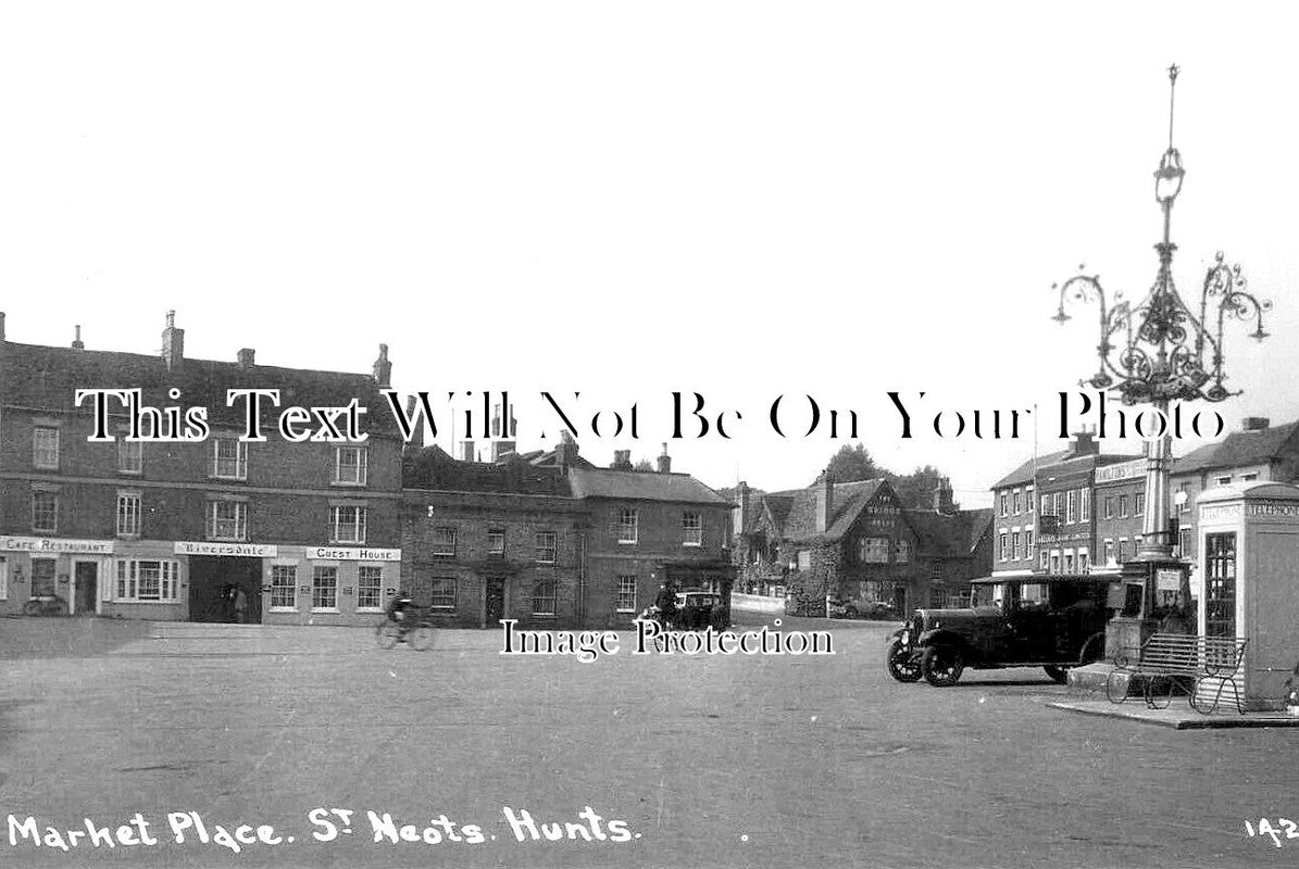 CA 1491 - Market Place, St Neots, Cambridgeshire