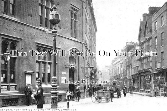 CA 1511 - General Post Office & Petty Cury, Cambridge, Cambridgeshire