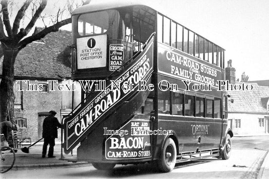 CA 1529 - Ortona Double Decker Bus, Cambridge, Cambridgeshire