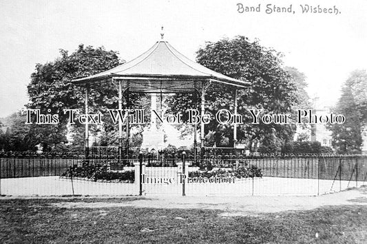 CA 1557 - Wisbech Band Stand, Cambridgeshire