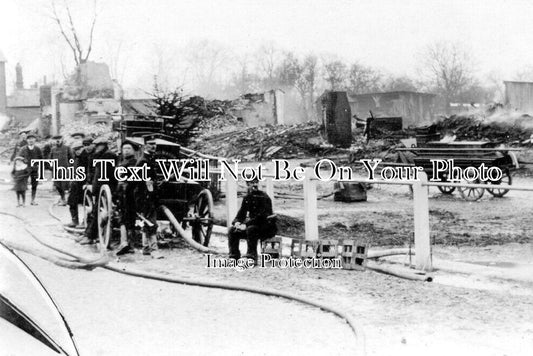 CA 1558 - Aftermath Of Fire At Swavesey, Cambridgeshire c1913