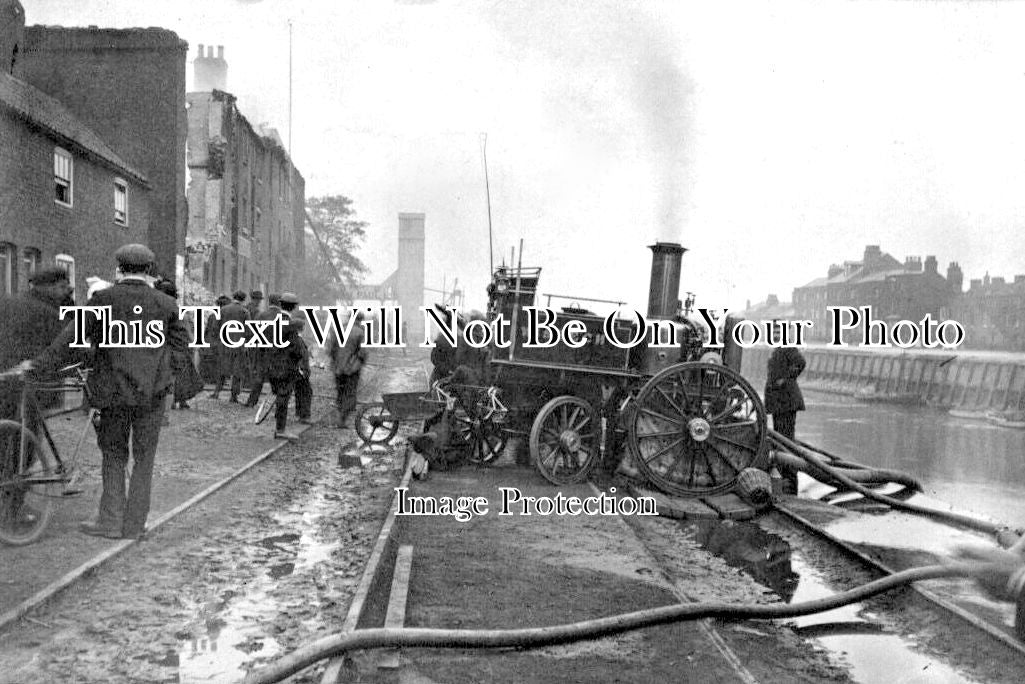 CA 1565 - Wisbech Fire Brigade & Pump Engine, Cambridgeshire 1908