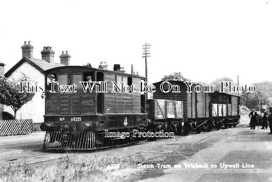 CA 1566 - Steam Tram On Wisbech To Upwell Line, Cambridgeshire