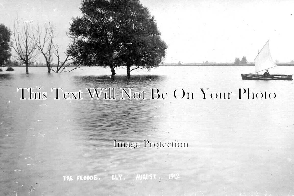 CA 1604 - The Floods, Ely, Cambridgeshire 1912