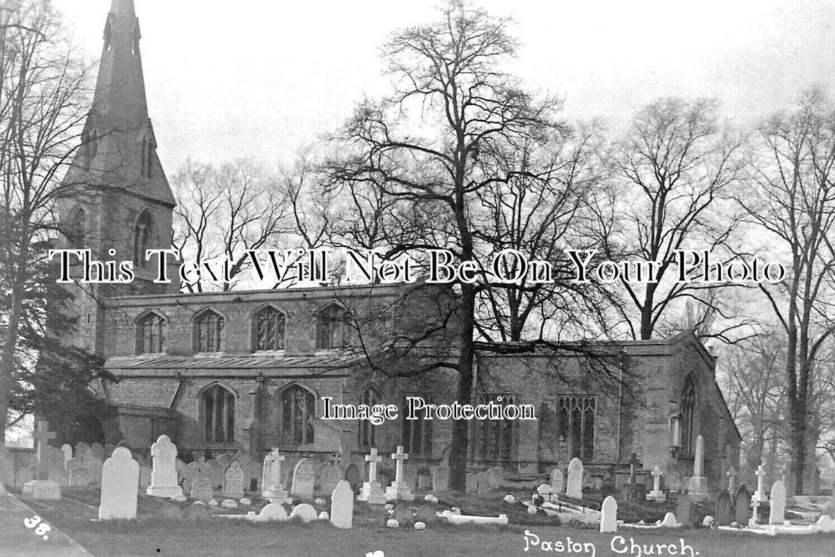 CA 1631 - Paston Church, Peterborough, Cambridgeshire c1917