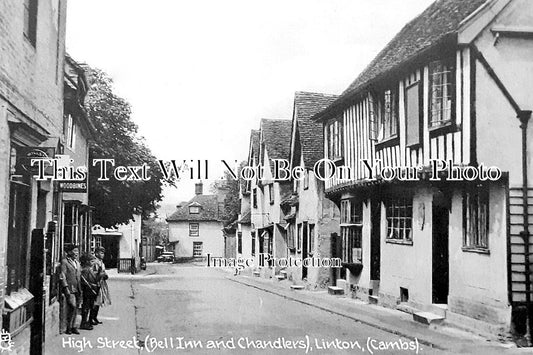 CA 1648 - The Bell Inn Pup, High Street, Linton, Cambridgeshire