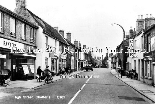 CA 1657 - High Street, Chatteris, Cambridgeshire c1971
