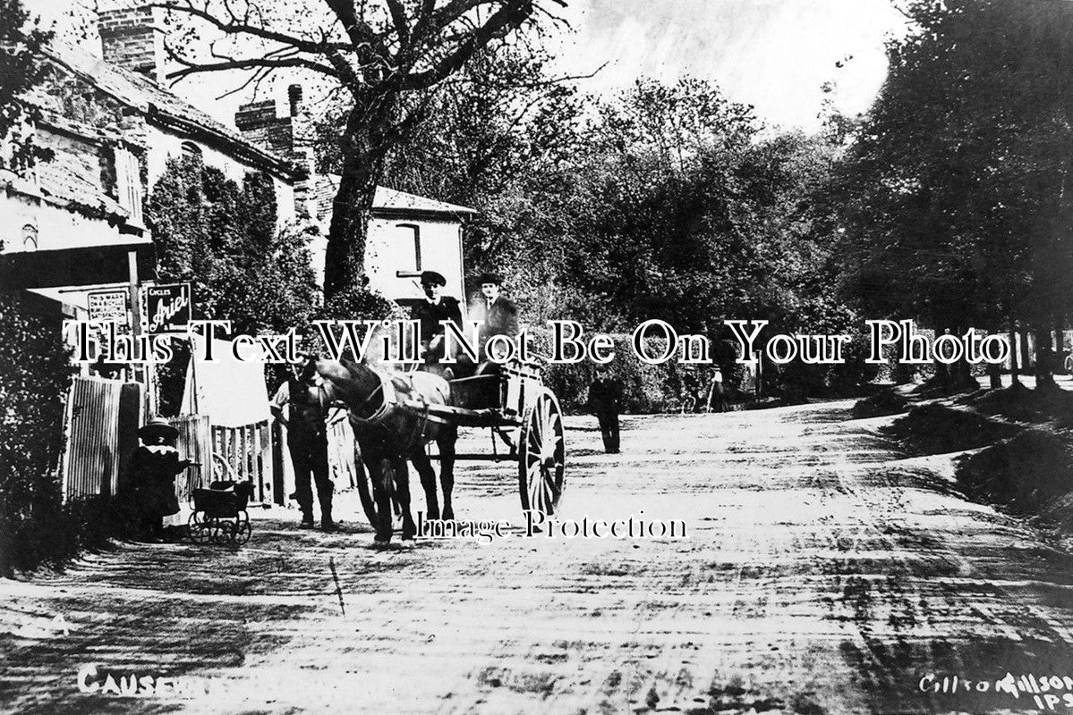 CA 166 - The Causeway, Burwell, Cambridgeshire c1916