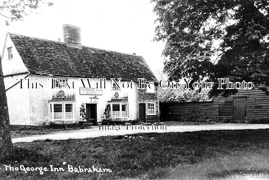CA 1665 - The George Inn Pub, Babraham, Cambridgeshire