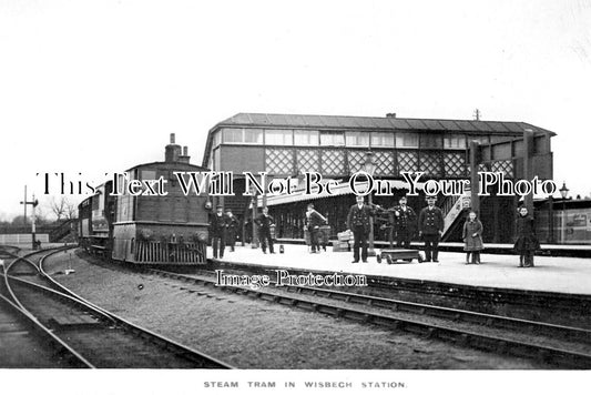 CA 1683 - Steam Tram In Wisbech Railway Station, Cambridgeshire