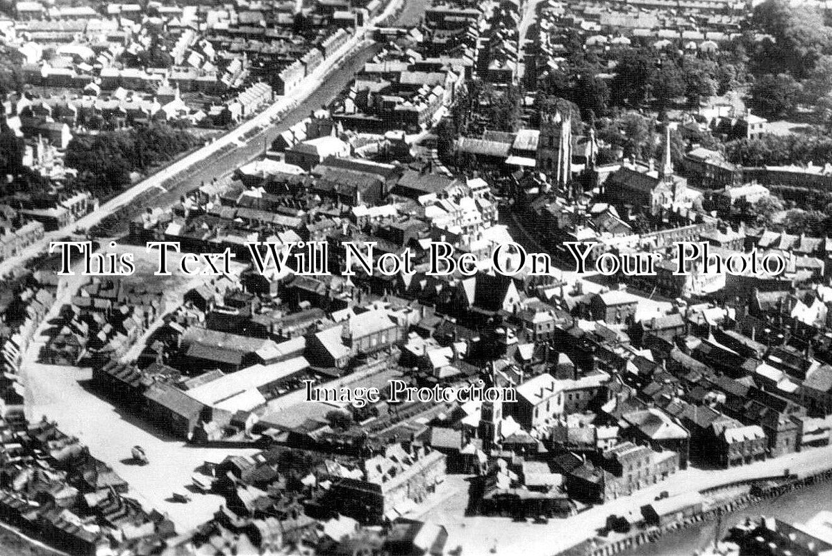 CA 1685 - Aerial View Of Wisbech, Cambridgeshire