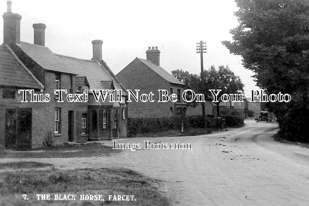 CA 1697 - The Black Horse Pub, Farcet, Cambridgeshire c1910