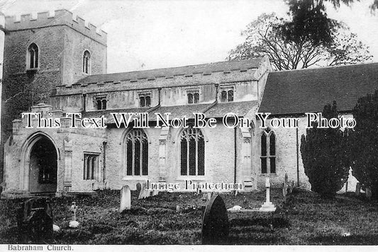 CA 17 - Babraham Church, Cambridgeshire c1906