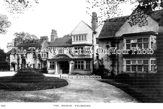 CA 1708 - The Manor, Fulbourn, Cambridgeshire