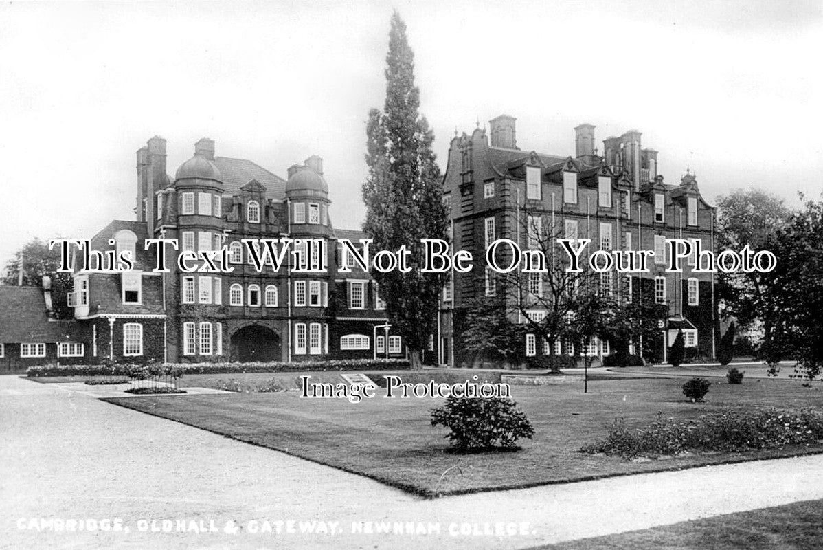 CA 1710 - Old Hall & Gateway, Newnham College, Cambridge