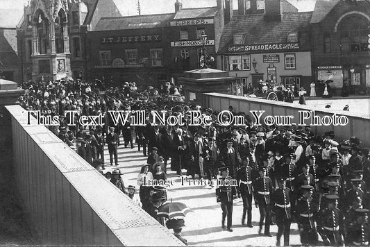 CA 191 - Military Funeral Procession, Wisbech, Cambridgeshire