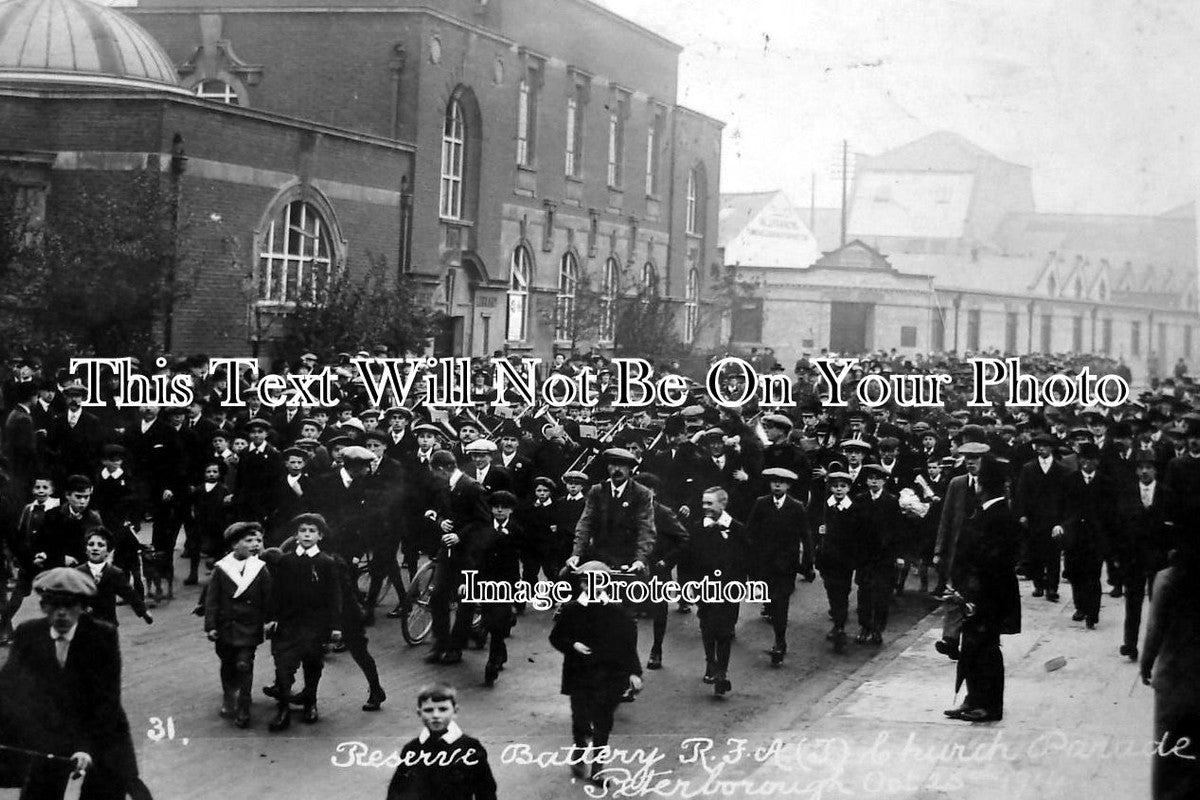 CA 21 - Church Parade, Peterborough, Cambridgeshire c1914